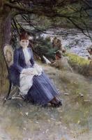 Zorn, Anders - Mrs Symons in Scotland